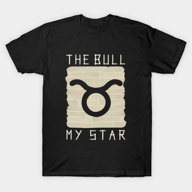 Taurus The Bull T-Shirt by PAPER TYPE